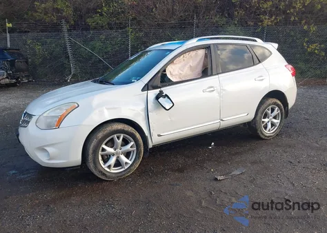 2011 Nissan Rogue Sv из США, поврежденный, VIN JN8AS5MVXBW277745